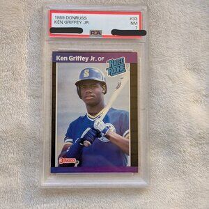 1989 DONRUSS Ken Griffey Jr. PSA Graded